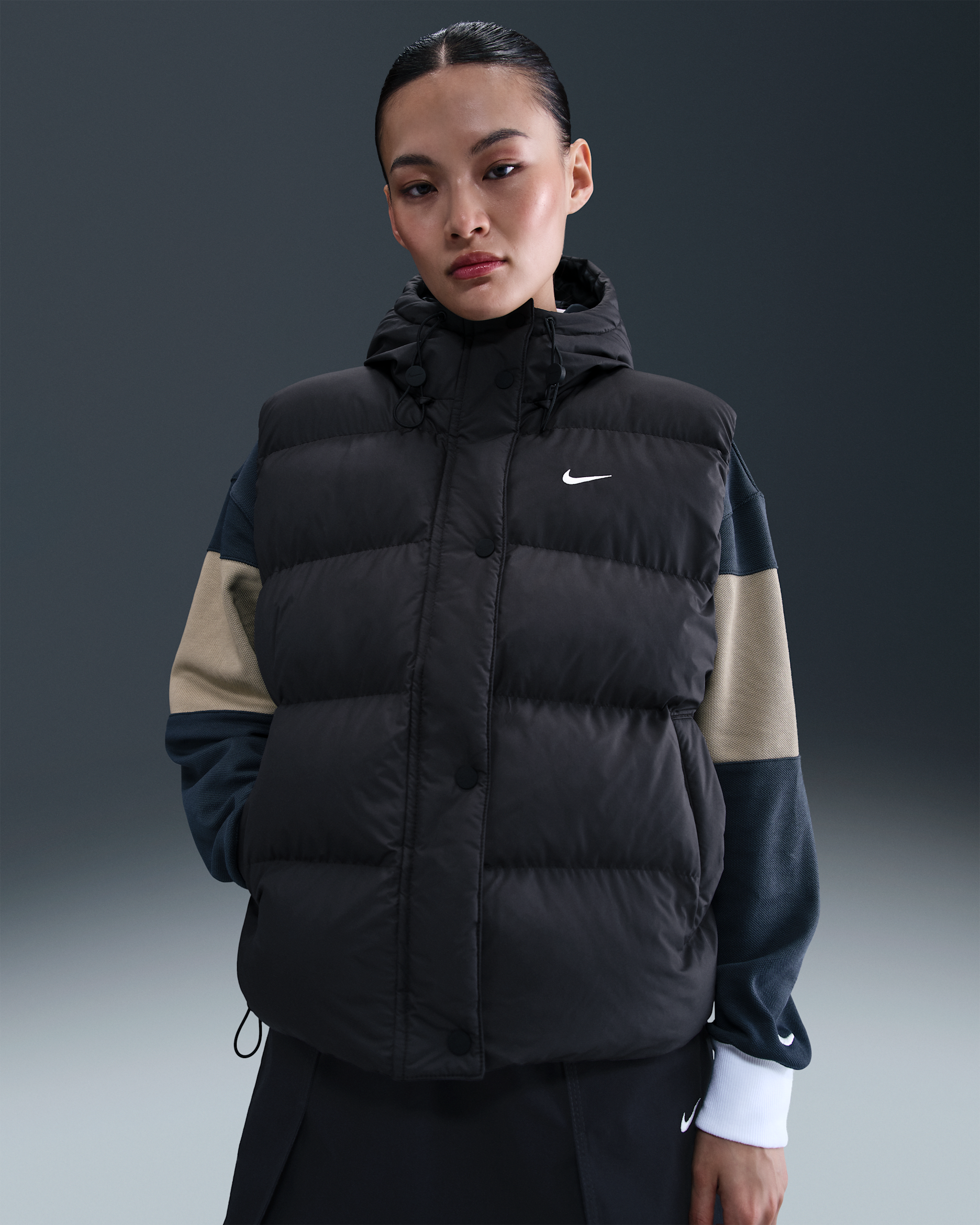 NIKE THERMA-FIT VEST XL ブラック 美品 Nike Sportswear Women's Therma-FIT Vest. Nike.com